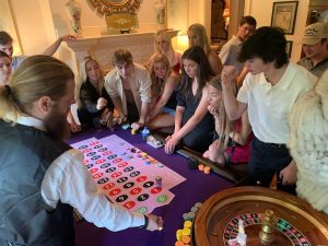 casino knight graduation casino party