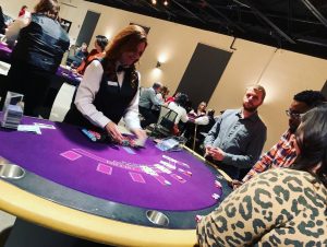 casino knight blackjack table game