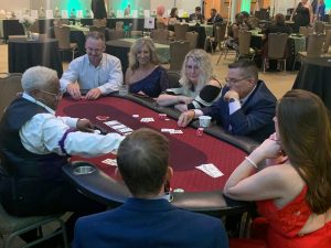 Professional roulette table rental for casino party events