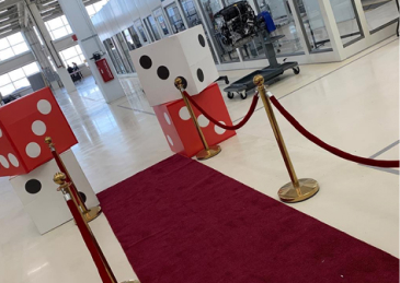 Red Carpet and Dice